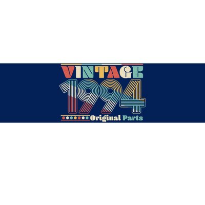 Retro 60s 70s Style Vintage 1994 Original Parts 30th Birthday Bumper Sticker