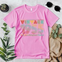 Retro 60s 70s Style Vintage 1955 Original Parts 70th Birthday Premium T-Shirt