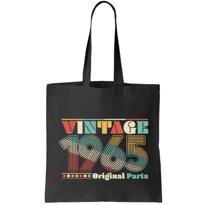 Retro 60s 70s Style Vintage 1965 Original Parts 60th Birthday Bag