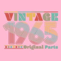Retro 60s 70s Style Vintage 1965 Original Parts 60th Birthday Premium T-Shirt