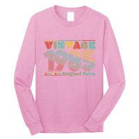 Retro 60s 70s Style Vintage 1985 Original Parts 40th Birthday Long Sleeve Shirt