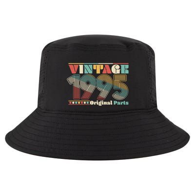 Retro 60s 70s Style Vintage 1995 Original Parts 30th Birthday Cool Comfort Performance Bucket Hat