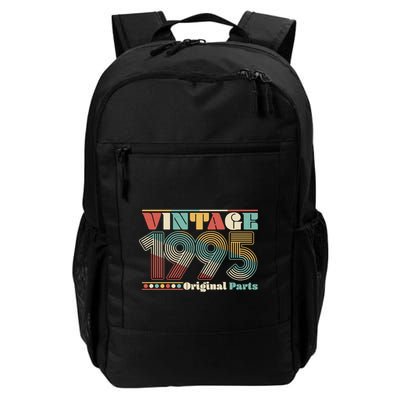 Retro 60s 70s Style Vintage 1995 Original Parts 30th Birthday Backpack