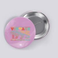 Retro 60s 70s Style Vintage 1995 Original Parts 30th Birthday Button
