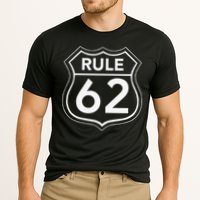 RULE 62 Alcoholics AA Anonymous Living In Sobriety Recovery Cooling Performance Crew T-Shirt