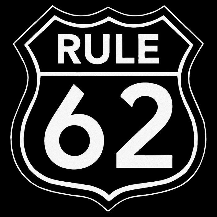 RULE 62 Alcoholics AA Anonymous Living In Sobriety Recovery Cooling Performance Crew T-Shirt