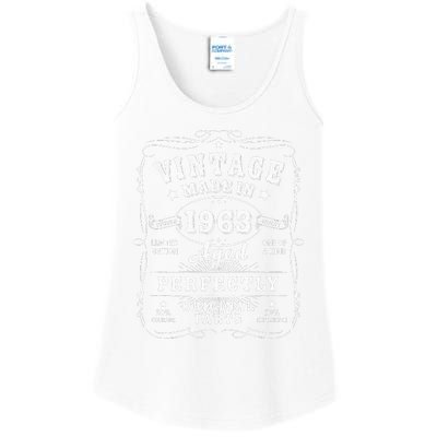 Retro 60th Birthday Party Supplies 1963 Sixtieth Celebration Ladies Essential Tank