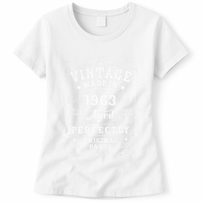 Retro 60th Birthday Party Supplies 1963 Sixtieth Celebration Womens T-Shirt