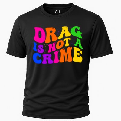 Retro 60's Drag Is Not A Crime Performance Shirt