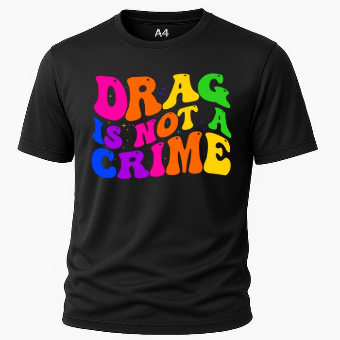 Retro 60's Drag Is Not A Crime Performance Shirt