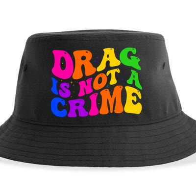 Retro 60's Drag Is Not A Crime Sustainable Bucket Hat