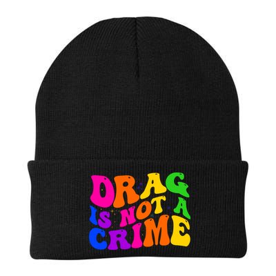 Retro 60's Drag Is Not A Crime Beanie