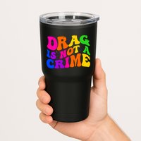 Retro 60's Drag Is Not A Crime Tumbler