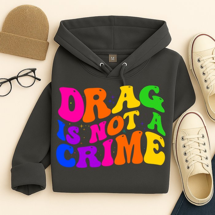 Retro 60's Drag Is Not A Crime Hoodie
