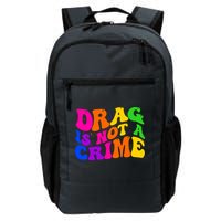 Retro 60's Drag Is Not A Crime Backpack