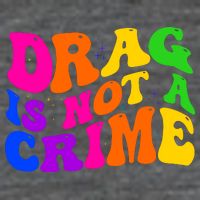 Retro 60's Drag Is Not A Crime Flatbill Hat