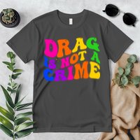 Retro 60's Drag Is Not A Crime Premium T-Shirt
