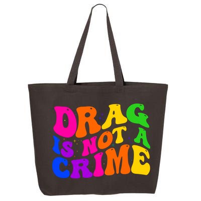 Retro 60's Drag Is Not A Crime 25L Jumbo Tote
