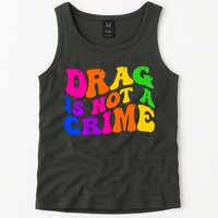 Retro 60's Drag Is Not A Crime Tank Top