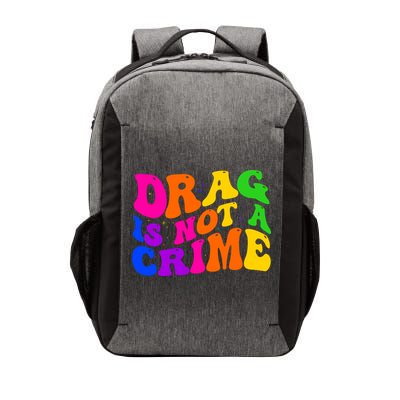 Retro 60's Drag Is Not A Crime Vector Backpack