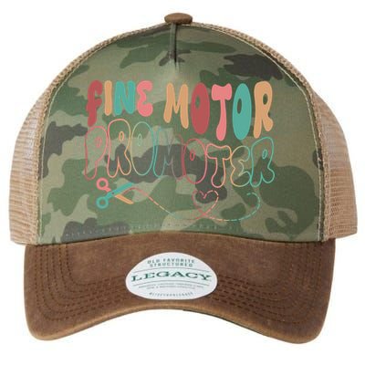 Retro 60s Fine Motor Promoter Occupational Therapy Legacy Tie Dye Trucker Hat