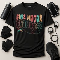 Retro 60s Fine Motor Promoter Occupational Therapy Performance Shirt