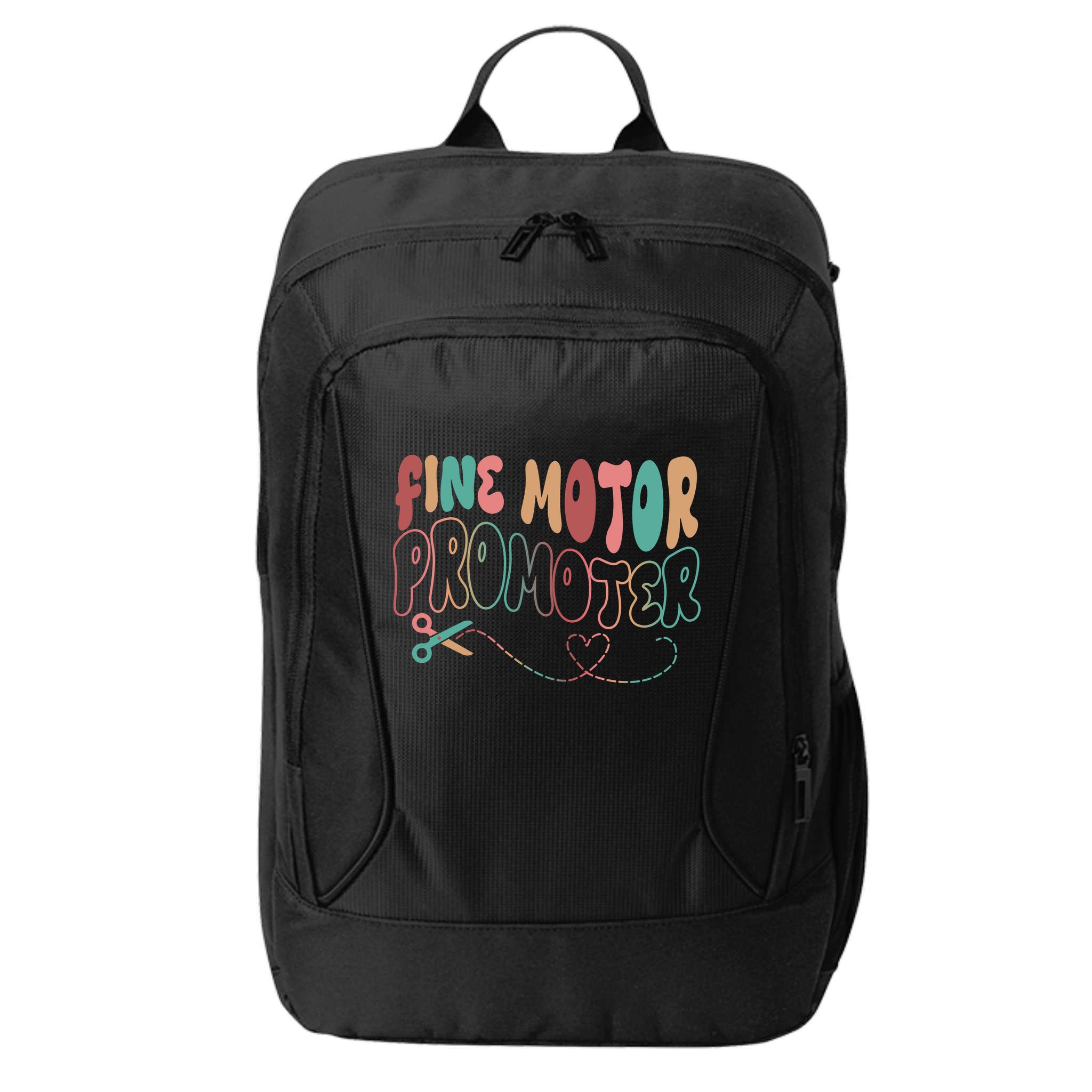Retro 60s Fine Motor Promoter Occupational Therapy City Backpack