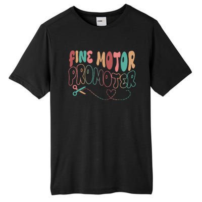 Retro 60s Fine Motor Promoter Occupational Therapy Tall Fusion ChromaSoft Performance T-Shirt