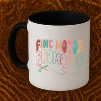 Retro 60s Fine Motor Promoter Occupational Therapy Mug
