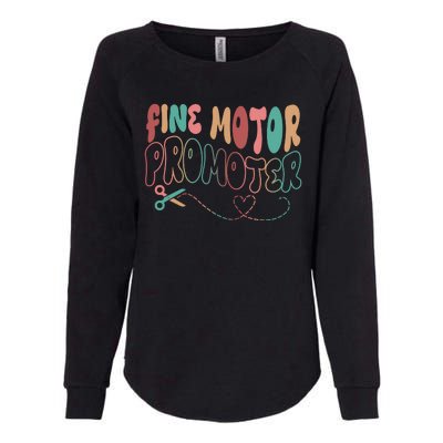 Retro 60s Fine Motor Promoter Occupational Therapy Womens California Wash Sweatshirt