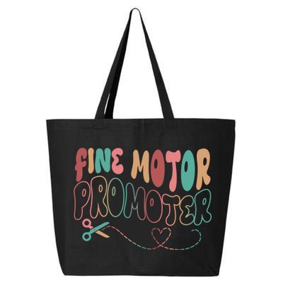 Retro 60s Fine Motor Promoter Occupational Therapy 25L Jumbo Tote