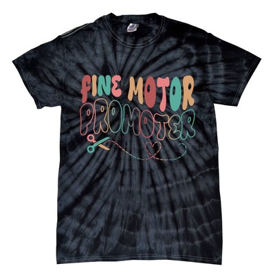 Retro 60s Fine Motor Promoter Occupational Therapy Tie-Dye T-Shirt