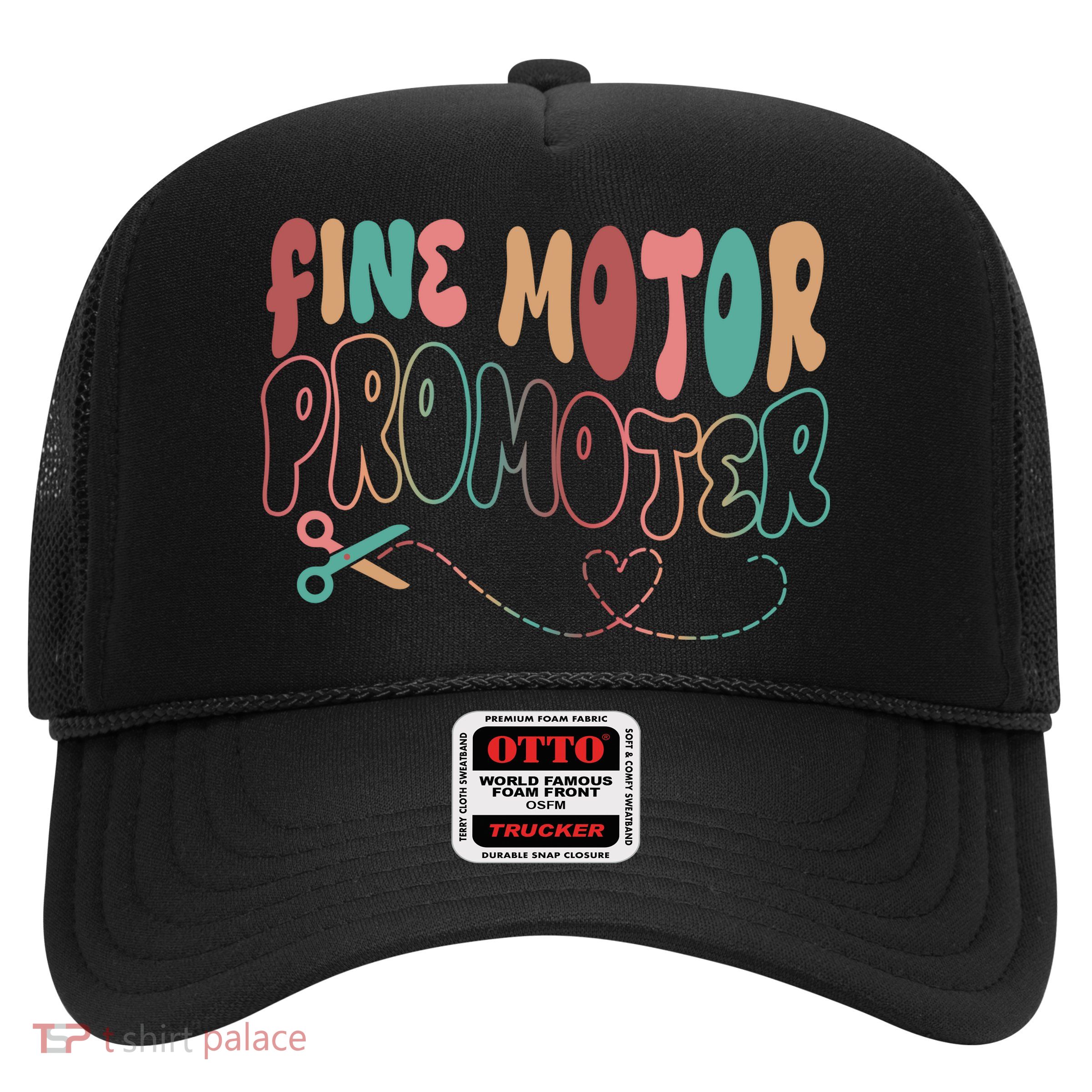 Retro 60s Fine Motor Promoter Occupational Therapy Trucker Hat