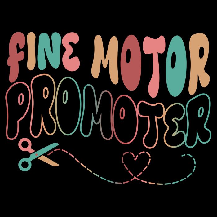Retro 60s Fine Motor Promoter Occupational Therapy Toddler Hoodie