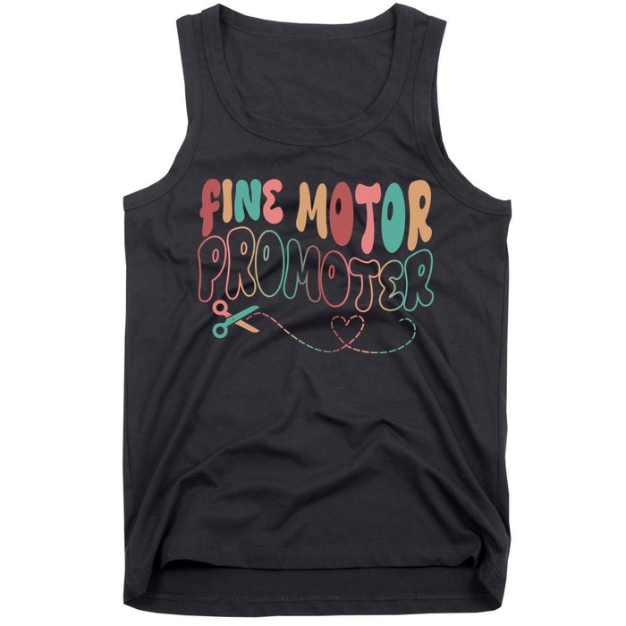 Retro 60s Fine Motor Promoter Occupational Therapy Tank Top
