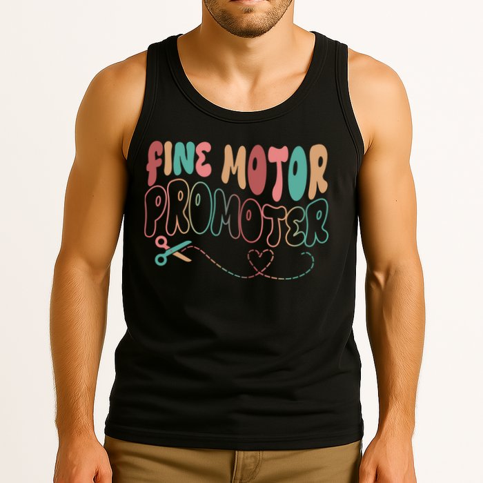 Retro 60s Fine Motor Promoter Occupational Therapy Tank Top