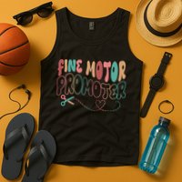 Retro 60s Fine Motor Promoter Occupational Therapy Tank Top