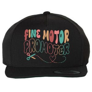 Retro 60s Fine Motor Promoter Occupational Therapy Wool Snapback Cap