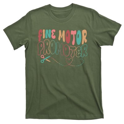 Retro 60s Fine Motor Promoter Occupational Therapy T-Shirt