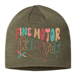 Retro 60s Fine Motor Promoter Occupational Therapy Sustainable Beanie