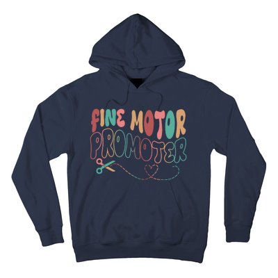 Retro 60s Fine Motor Promoter Occupational Therapy Hoodie