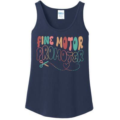 Retro 60s Fine Motor Promoter Occupational Therapy Ladies Essential Tank