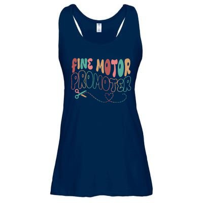 Retro 60s Fine Motor Promoter Occupational Therapy Ladies Essential Flowy Tank