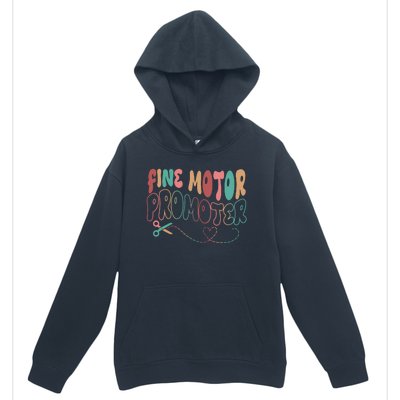 Retro 60s Fine Motor Promoter Occupational Therapy Urban Pullover Hoodie