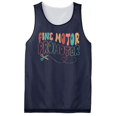 Retro 60s Fine Motor Promoter Occupational Therapy Mesh Reversible Basketball Jersey Tank