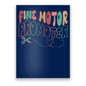 Retro 60s Fine Motor Promoter Occupational Therapy Poster