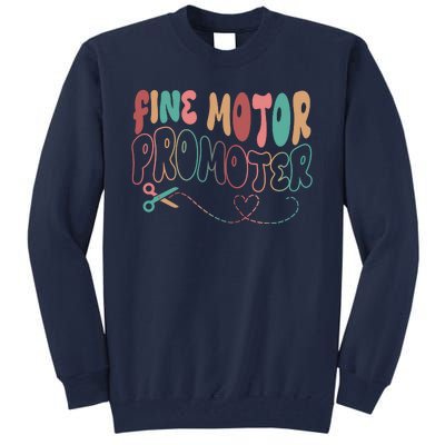 Retro 60s Fine Motor Promoter Occupational Therapy Tall Sweatshirt