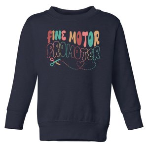 Retro 60s Fine Motor Promoter Occupational Therapy Toddler Sweatshirt