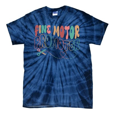 Retro 60s Fine Motor Promoter Occupational Therapy Tie-Dye T-Shirt