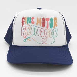 Retro 60s Fine Motor Promoter Occupational Therapy Trucker Hat